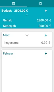 Budget screenshot 1