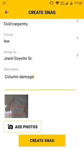 SnagReport screenshot 3