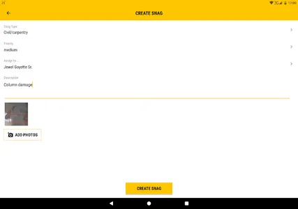 SnagReport screenshot 8