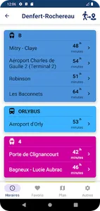 Horaires Transports Paris screenshot 1