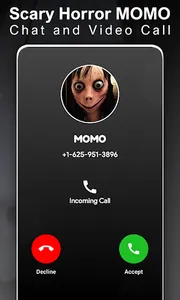 Scary MOMO Chat And Video Call screenshot 2