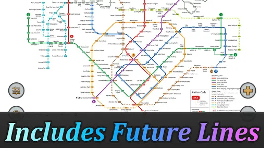 Singapore MRT Map Route 新加坡地铁 screenshot 2