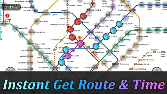 Singapore MRT Map Route 新加坡地铁 screenshot 8