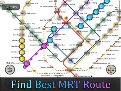 Singapore MRT Map Route (Pro) screenshot 10