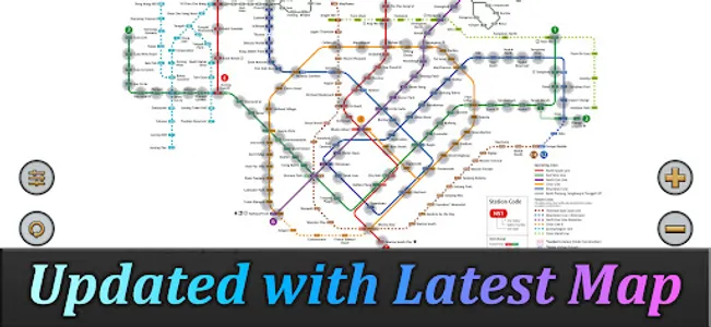 Singapore MRT Map Route (Pro) screenshot 2