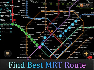 Singapore MRT Map Route (Pro) screenshot 6