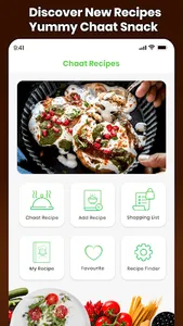 Chaat Recipes Offline Quick an screenshot 1