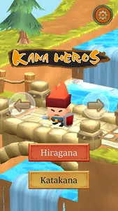 Kana Heroes: Hiragana & Kataka screenshot 0