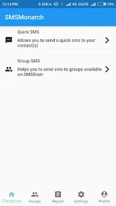 SMS Monarch screenshot 2