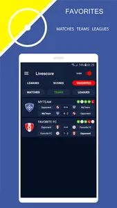Mondsport Livescore screenshot 2