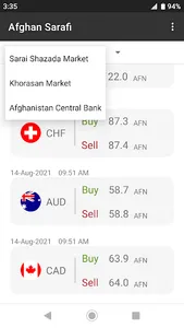 Afghan Sarafi screenshot 2