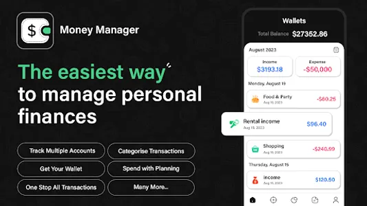 Money Manager - Daily Expenses screenshot 0