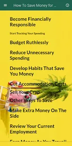 Budget Traveling Tips screenshot 1