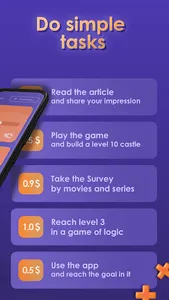 UmWi - money for simple tasks screenshot 1