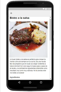 Recetas de Carnes screenshot 1