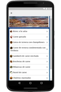 Recetas de Carnes screenshot 10