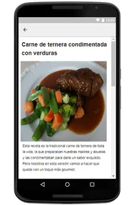 Recetas de Carnes screenshot 13