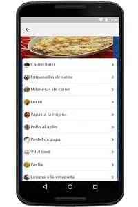 Recipes from Argentine Foods screenshot 1