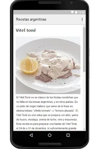 Recipes from Argentine Foods screenshot 13