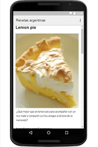 Recipes from Argentine Foods screenshot 9