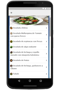 Recetas de Ensaladas screenshot 1