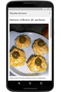 Recetas de Huevos screenshot 14