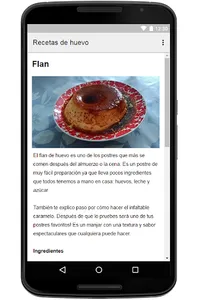 Recetas de Huevos screenshot 7