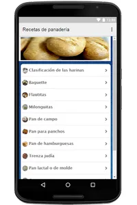 Recetas de Panaderia screenshot 0