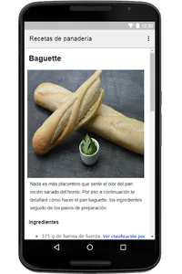 Recetas de Panaderia screenshot 1