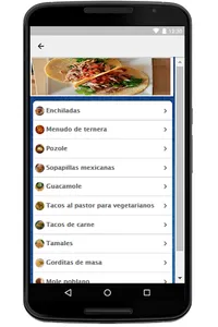 Recetas Mexicanas screenshot 0