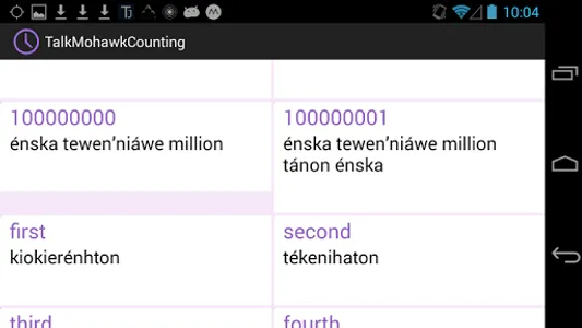 Talk Mohawk Counting screenshot 10