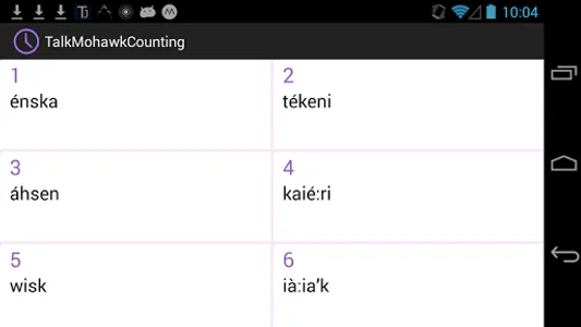 Talk Mohawk Counting screenshot 12