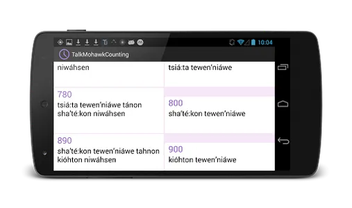 Talk Mohawk Counting screenshot 5