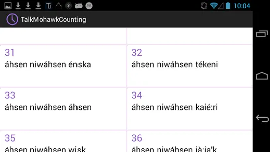 Talk Mohawk Counting screenshot 8
