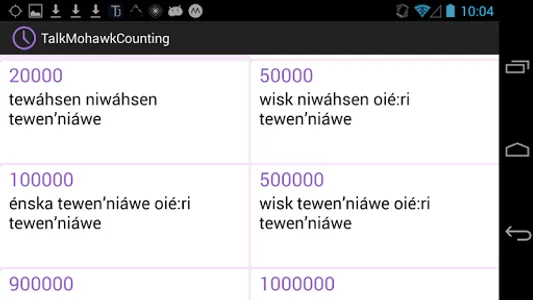 Talk Mohawk Counting screenshot 9
