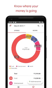 Monito Expense Manager screenshot 2