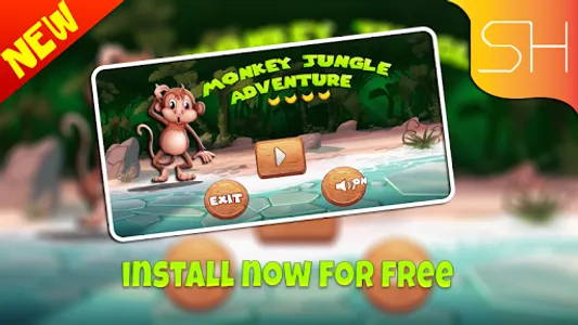 Monkey banana jungle Adventure screenshot 0