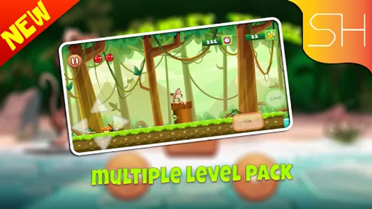 Monkey banana jungle Adventure screenshot 2