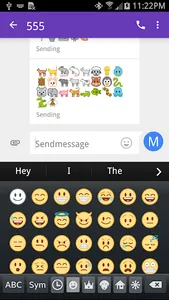 Emoji Fonts Message Maker screenshot 2