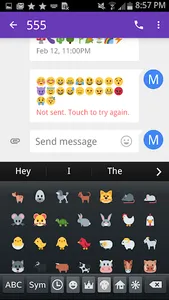 Emoji Fonts Message Maker screenshot 3