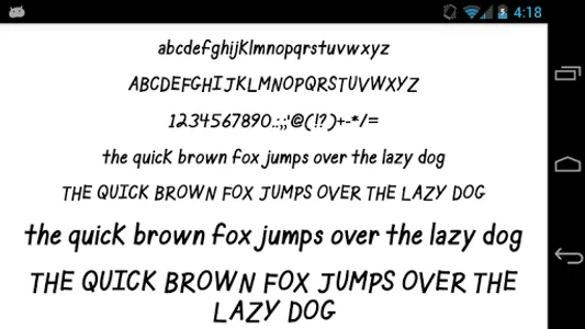 Comic Fonts Message Maker screenshot 2