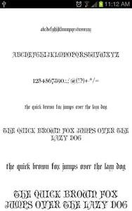 Old English Font Message Maker screenshot 2