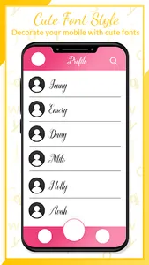 Cute Font Style screenshot 5