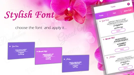 Stylish Font Style screenshot 1