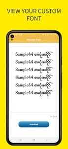 Zawgyi One Flipfont screenshot 1