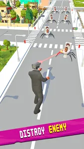 Toilet Monster City Battle screenshot 2