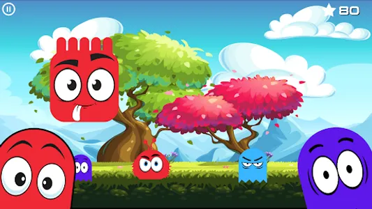 Monster Hop Cartoon Kid Puzzle screenshot 1