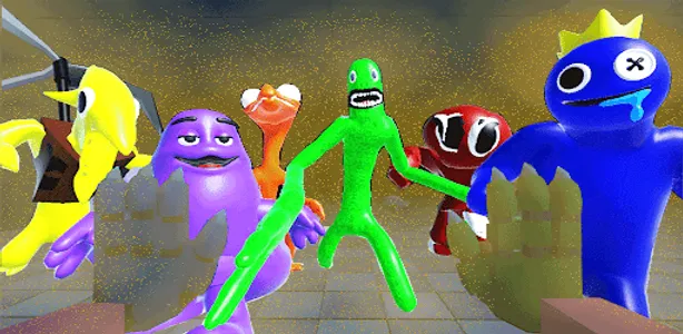 Rainbow Friends Hide And Seek screenshot 0
