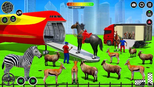 Animals Transport Truck Games screenshot 11