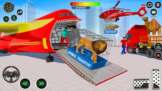 Animals Transport Truck Games screenshot 4